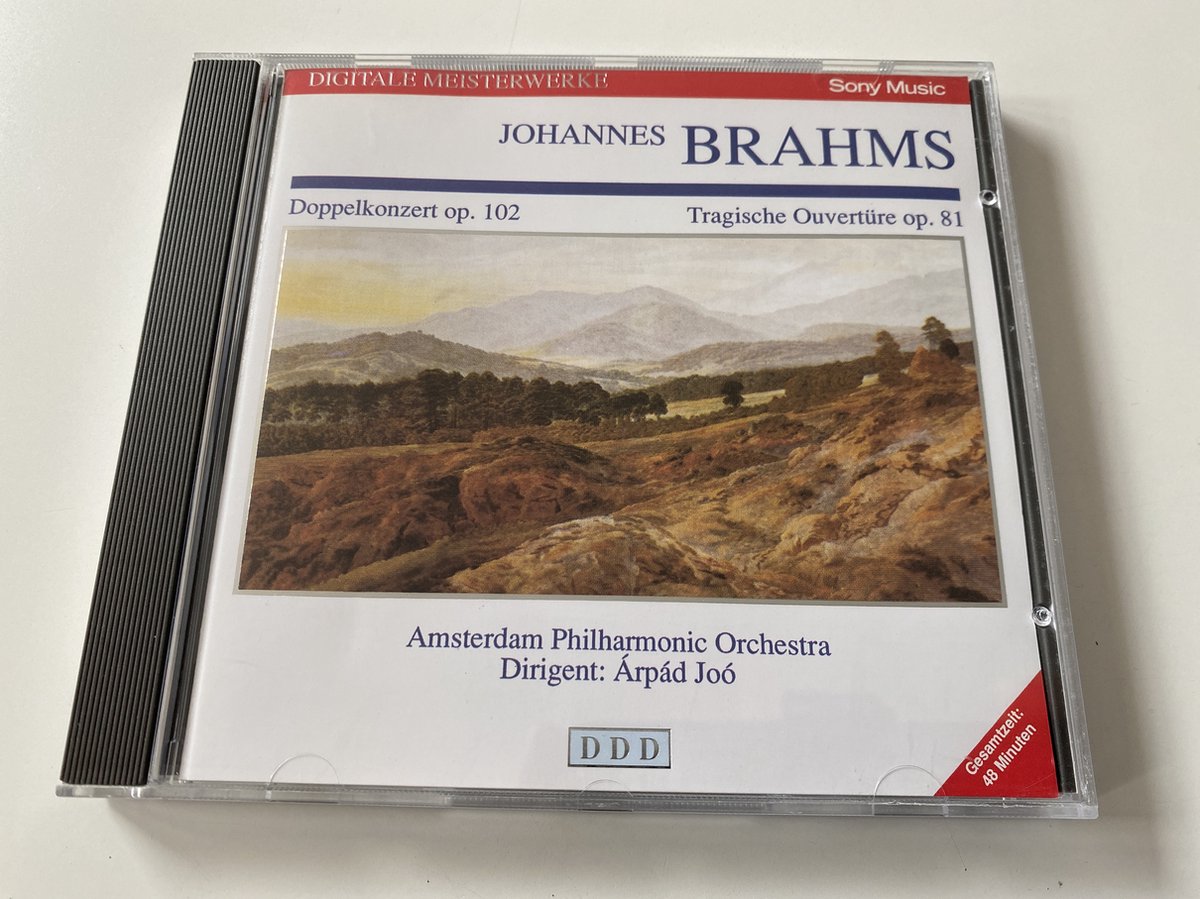 BRAHMS Double concerto opus 102 / Ouverture tragique op. 8...