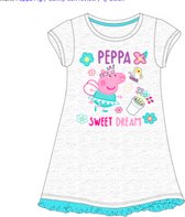 Grijs nachthemd - Nachtjapon - Pyjama van Peppa Pig maat 92