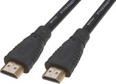 LOGON TCOCDMI14100, 10 m, HDMI Type A (Standard), HDMI Type A (Standard), Compatibilité 3D, Canal de retour audio (ARC, Audio Return Channel), Noir