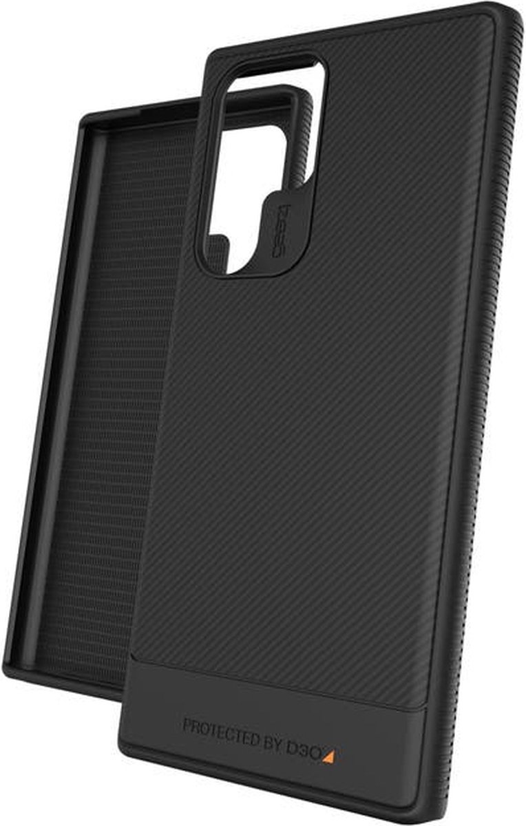 Gear4 Copenhagen Backcover hoesje - Geschikt voor Samsung Galaxy S22 Ultra - Zwart