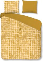 Dekbedovertrek Good Morning nr.2110 oker Maat: 155x220+1-80x80cm