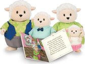 Li'l Woodzeez Snipadoodles Schapen Familie Incl. Voorleesboek