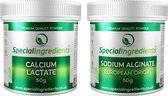 Calcium Lactaat 50 gram & Sodium Alginaat (Natriumalginaat) 50 gram