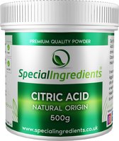 Citroenzuur - Citric Acid - 500 gram