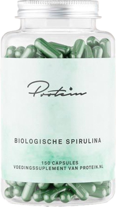 Meander Luidspreker mentaal Protein | Supplement | Organic Spirulina | 1 x 150 capsules | Snel afvallen  zonder... | bol.com