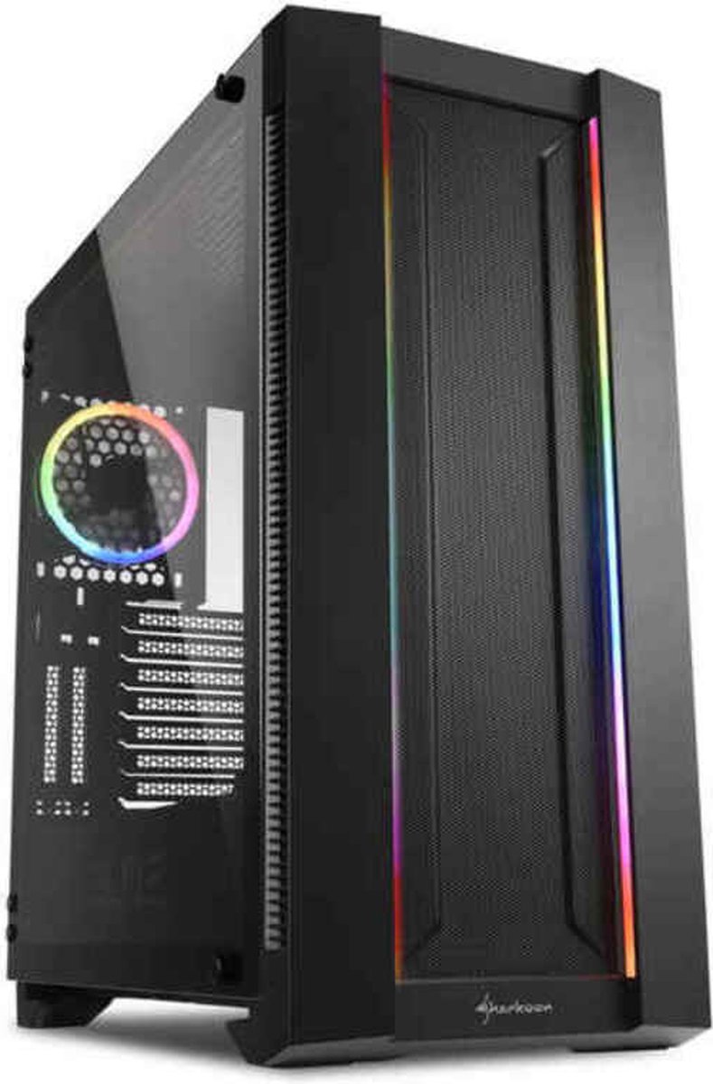Sharkoon ELITE SHARK CA200M Midi ATX Tower Zwart