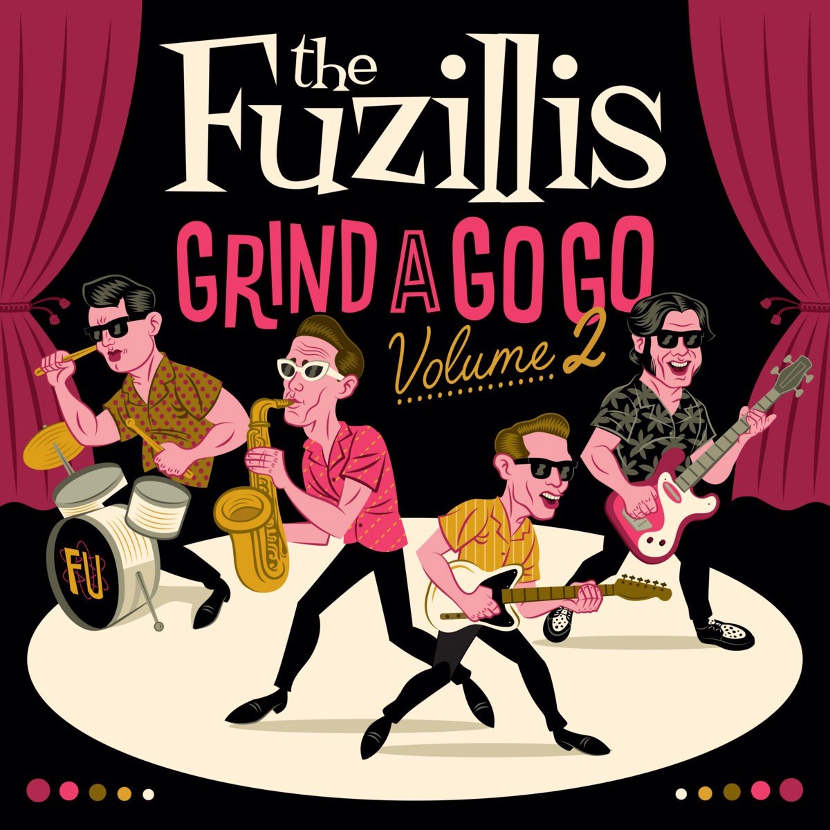 The Fuzillis - Grind A Gogo Volume 2 (LP)