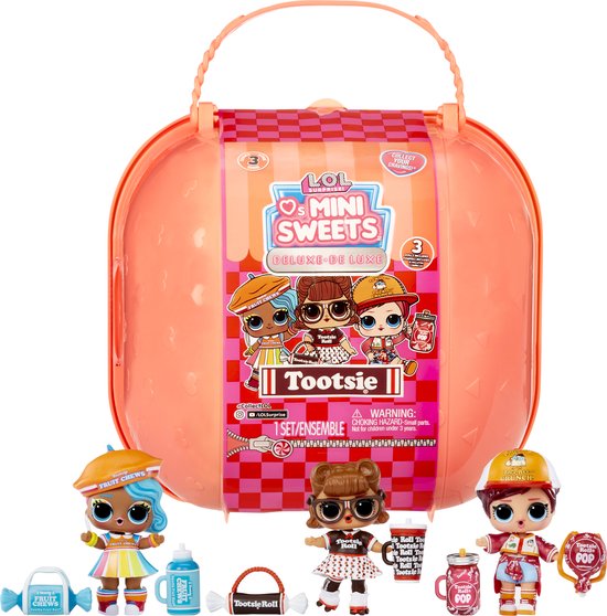 L.O.L. Surprise! Loves Mini Sweets S3 Deluxe- Tootsie, 4+