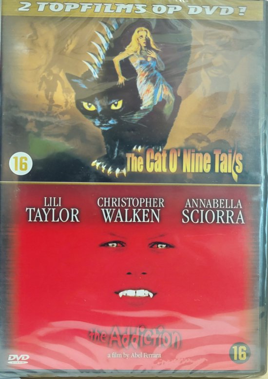 2 Topfilms Op 1 Dvd! The Cat O Nine Tails & The Addiction