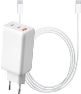 Chargeur Super Rapide + Câble USB C - 3 Mètres - 65 Watt - Technologie GaN - Charge Super Rapide - Convient pour Dell, HP, Samsung, Surface Pro, MacBook Air, iPad Pro, MacBook Pro