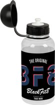 Water bottle BlackFit8 Urban Black Navy Blue PVC (500 ml)