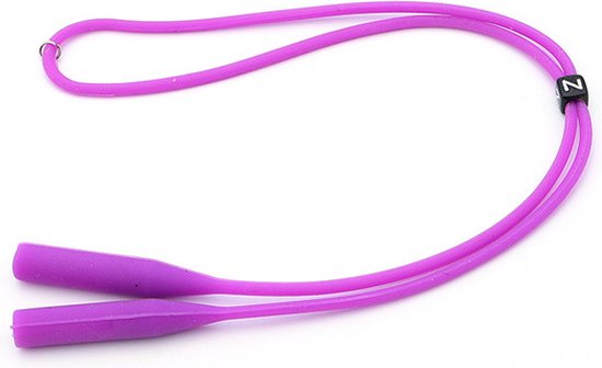 Cordon à lunettes en Siliconen - chaîne à lunettes - cordons à lunettes - Violet