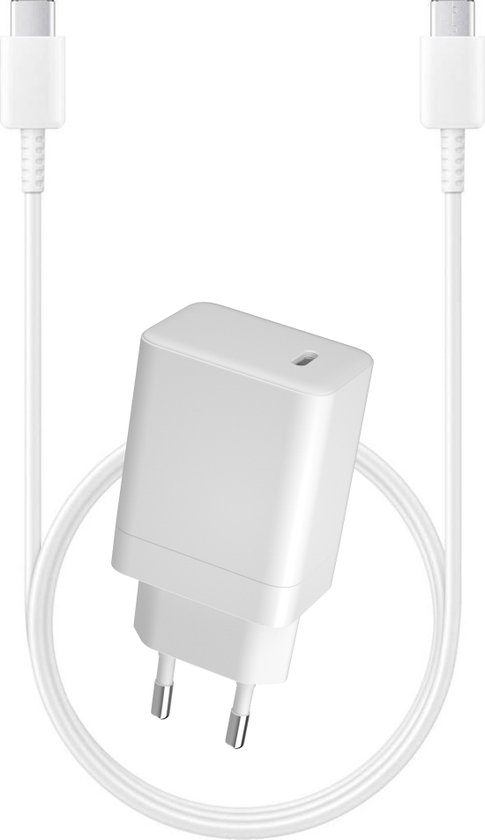 Chargeur Rapide 65W pour Samsung + Câble USB-C vers USB C - 2 mètres -  Charge Super