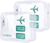 Reisflesjes Handbagage - leeg reisformaat, reisflessen om te vullen, cosmetica, shampoo, vloeistoffen - reisflessen – lekvrij - navulbaar