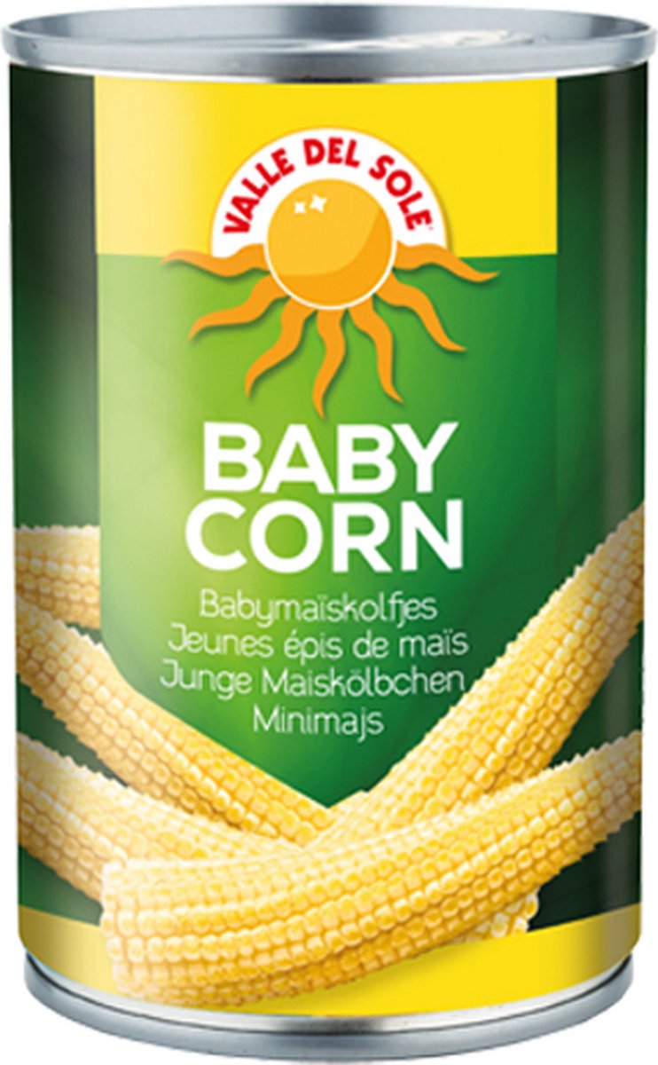 Valle Del Sole Baby Corn 13 Up (400g)