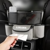 Lukana Organisateur de voiture universel avec Porte-gobelets - Multifonctionnel - Organisateur de siège de voiture - Siège arrière