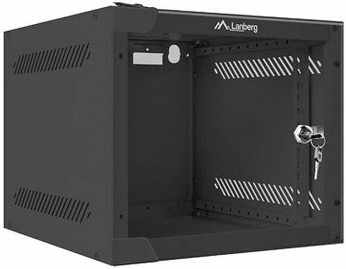 Wall-mounted Rack Cabinet Lanberg WF10-2304-10B 4U 28 x 31 cm