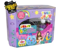 TUBI JELLY SET WITH 8 COLORS AND BIG AQUARIUM MERMAID