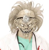 Widmann - Zombie Kostuum - Ren Voor Je Leven Masker Zombie Dokter - Grijs - Halloween - Verkleedkleding
