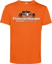 T-shirt GP Francorchamps 2023 | Formule 1 fan | Max Verstappen / Red Bull racing supporter | Oranje | maat XXL