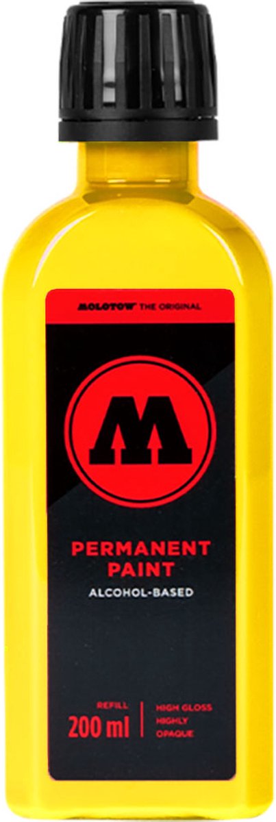 Molotow Permanent Paint - navul verf - 200ml - zinc yellow