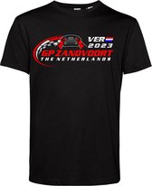 T-shirt Stuur VER 2023 GP Zandvoort | Formule 1 fan | Max Verstappen / Red Bull racing supporter | Zwart | maat L