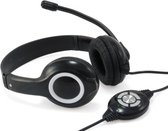 Conceptronic CCHATSTARU2B Stereofonisch Hoofdband Zwart hoofdtelefoon