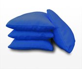 VOORDEEL PAKKET - 2 x 4 Cornhole Bags / Zakjes in de kleuren BLAUW en FUCHSIA (volgens de officiële normen)