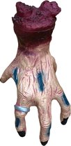 Partychimp Bewegende Afgehakte Hand  Met Geluid Halloween Decoratie Halloween Versiering - 20 cm