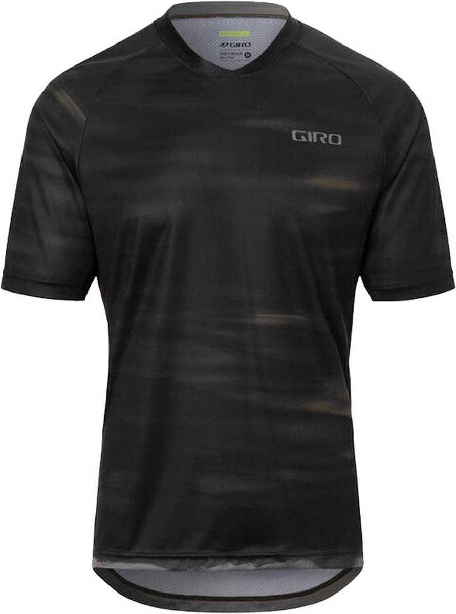 Giro Roust T-shirt Met Korte Mouwen Groen L Man