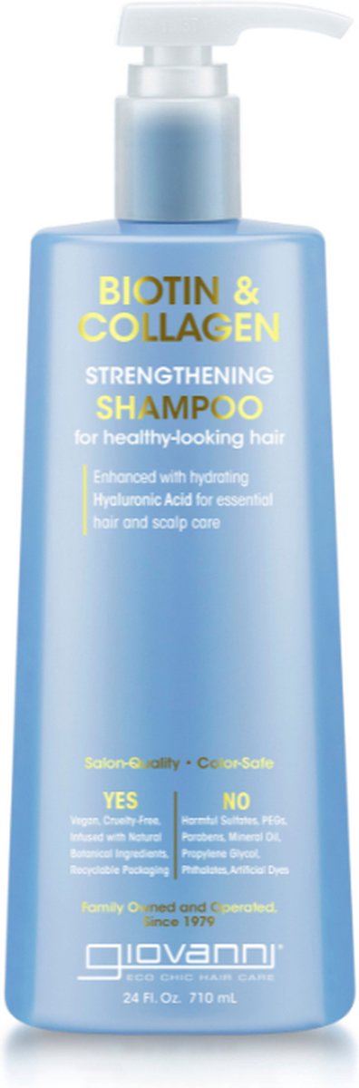 Giovanni Cosmetics - Biotin & Collagen Strengthening Shampoo (Value Size) - 710ml