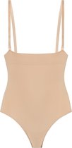 Hunkemöller Seamless High Waist rio Dames Corrigerend ondergoed - Beige - Maat S