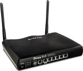 DrayTek Vigor 2927ax - Draadloze router - 5-poorts switch - GigE - 802.11a/b/g/n/ac/ax - Wi-Fi 6 - zwart