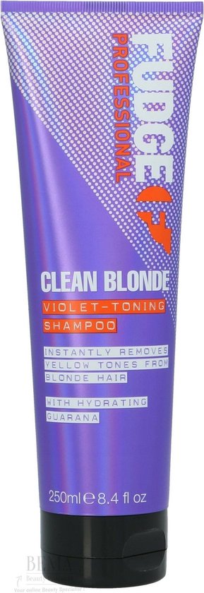 Fudge Clean Blonde Violet Toning Shampoo - 250 ml - Fudge