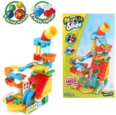 Toi-Toys Blocks Bouwblokken Knikkerbaan 133-delig | knikkeren | knikkerbaan