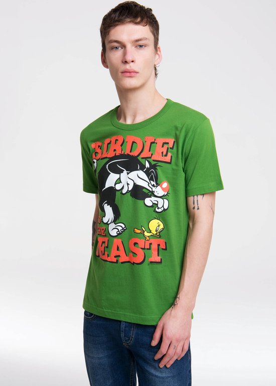 Logoshirt T-Shirt Looney Tunes - Sylvester & Tweety
