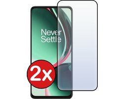 Screenprotector - 2 Stuks - Geschikt voor OnePlus Nord CE 3 Lite - Full Cover - Beschermglas - Gehard Glas - Tempered Glass - Screen Protector