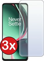 OnePlus Nord CE 3 Lite Protecteur d'écran Glas Tempered Glass - OnePlus Nord CE 3 Lite Protecteur d'écran Couverture d'écran - 3 PACK