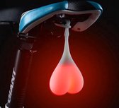 Sac de balle oscillant pour feu arrière de vélo I Sac de balle pour lampe de vélo I Feu arrière de vélo I Éclairage de vélo I Feu arrière rouge