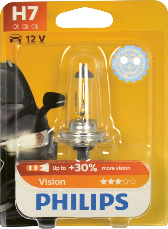 SPAB-PHILIPS-12972PRC1 LAMPE H7 VISION 12V 55W