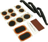 Dresco Fietsbandenreparatieset - Reparatieset Fiets - 17-delig - Wit