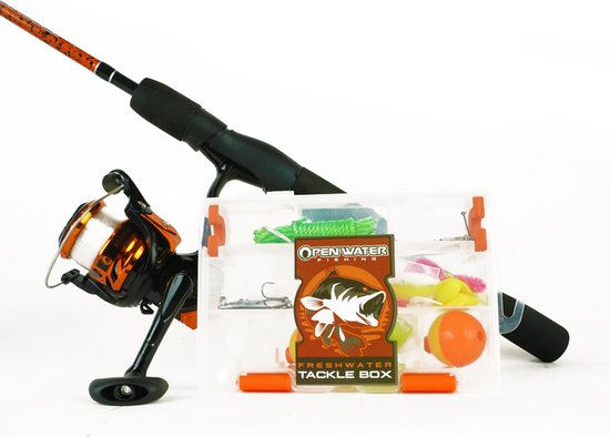 Eurocatch Spinning rod set - Complete casting rod set with mill - 1.68m