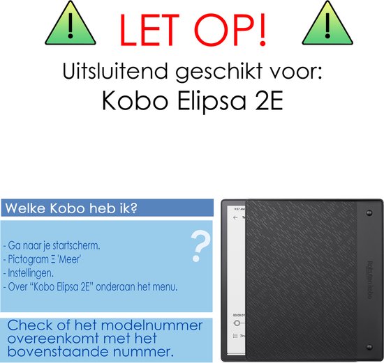 Screenprotector Geschikt voor Kobo Elipsa 2E Screenprotector Bescherm Glas Tempered Glass Screen Protector van OMENEX — afbeelding 3