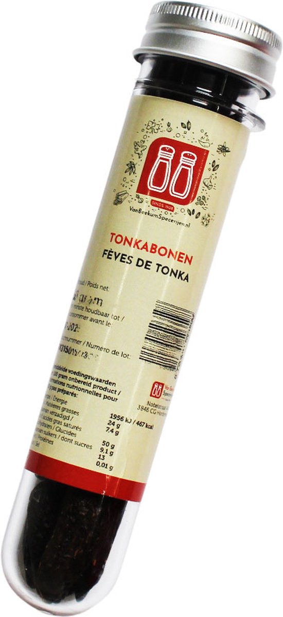 Goedkoopste Van Beekum Specerijen - Tonkabonen - 50 gram (PET-buis