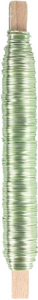 Wikkeldraad Mint Groen | 0,50mm x 50m | 100 g