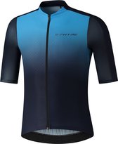 Shimano S-PHYRE Fietsshirt Korte Mouwen Flash Blauw-L