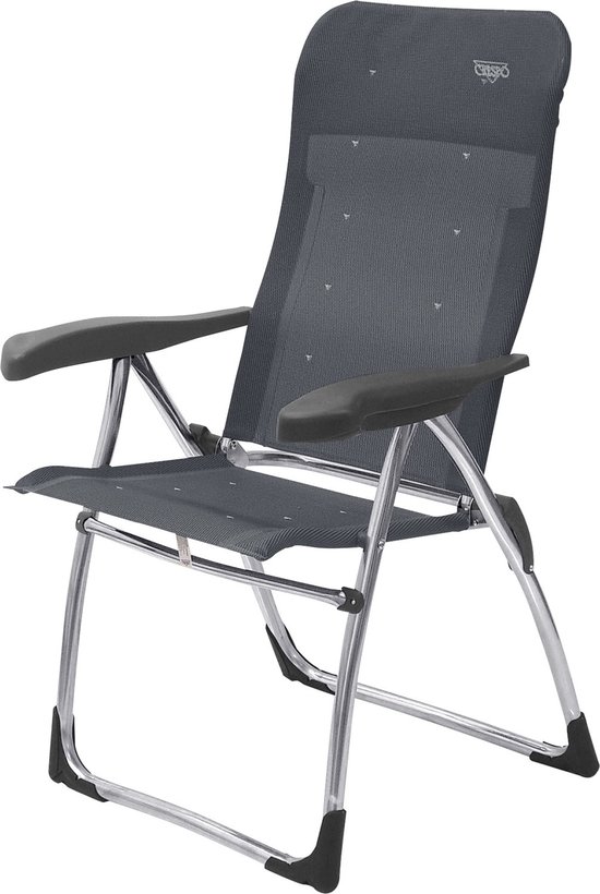 FAUTEUIL CLASSIC ERGONOMIC AVEC APPUI-TETE CRESPO GRIS