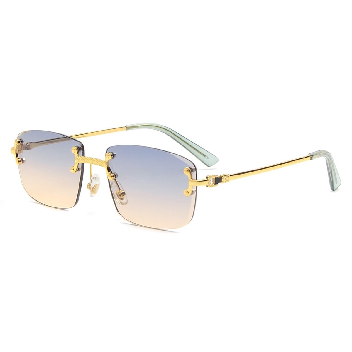 BUGOLINI® Markuss – Designer Zonnebril – UV400 – Gold Green Yellow