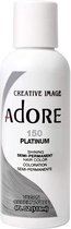 Bol.com Adore Shining Semi Permanent Hair Color Platinum-150 haarverf aanbieding