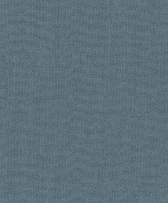 Kumano - Linnenlook - Wallpaper - Behang - Vliesbehang - Blauw - 0,53 x 10,05 M.